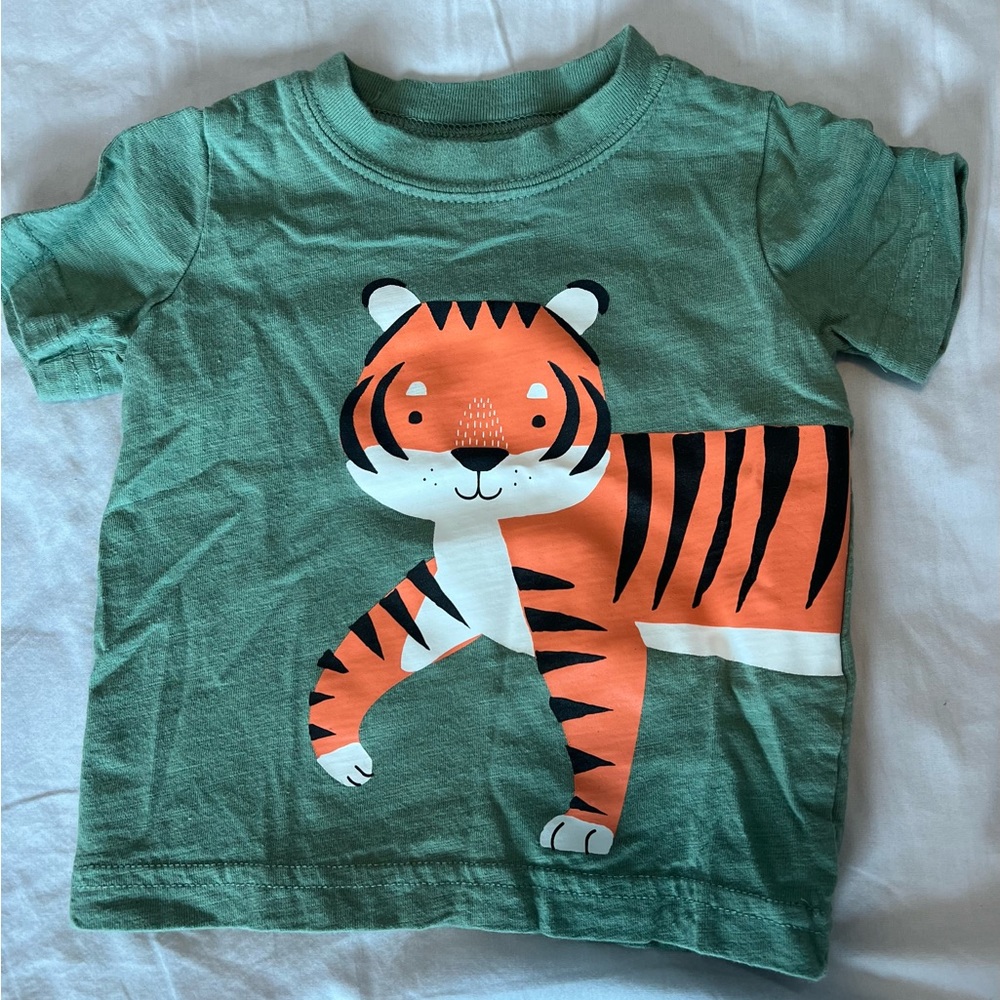 Tiger 6 month tshirt